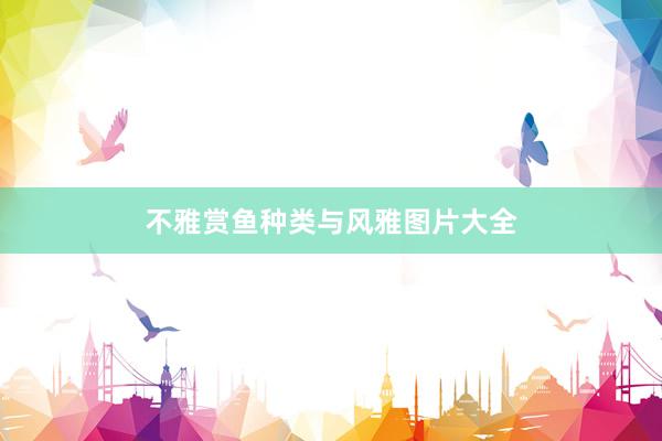 不雅赏鱼种类与风雅图片大全